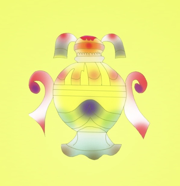 Puja Object, Digital Illustration