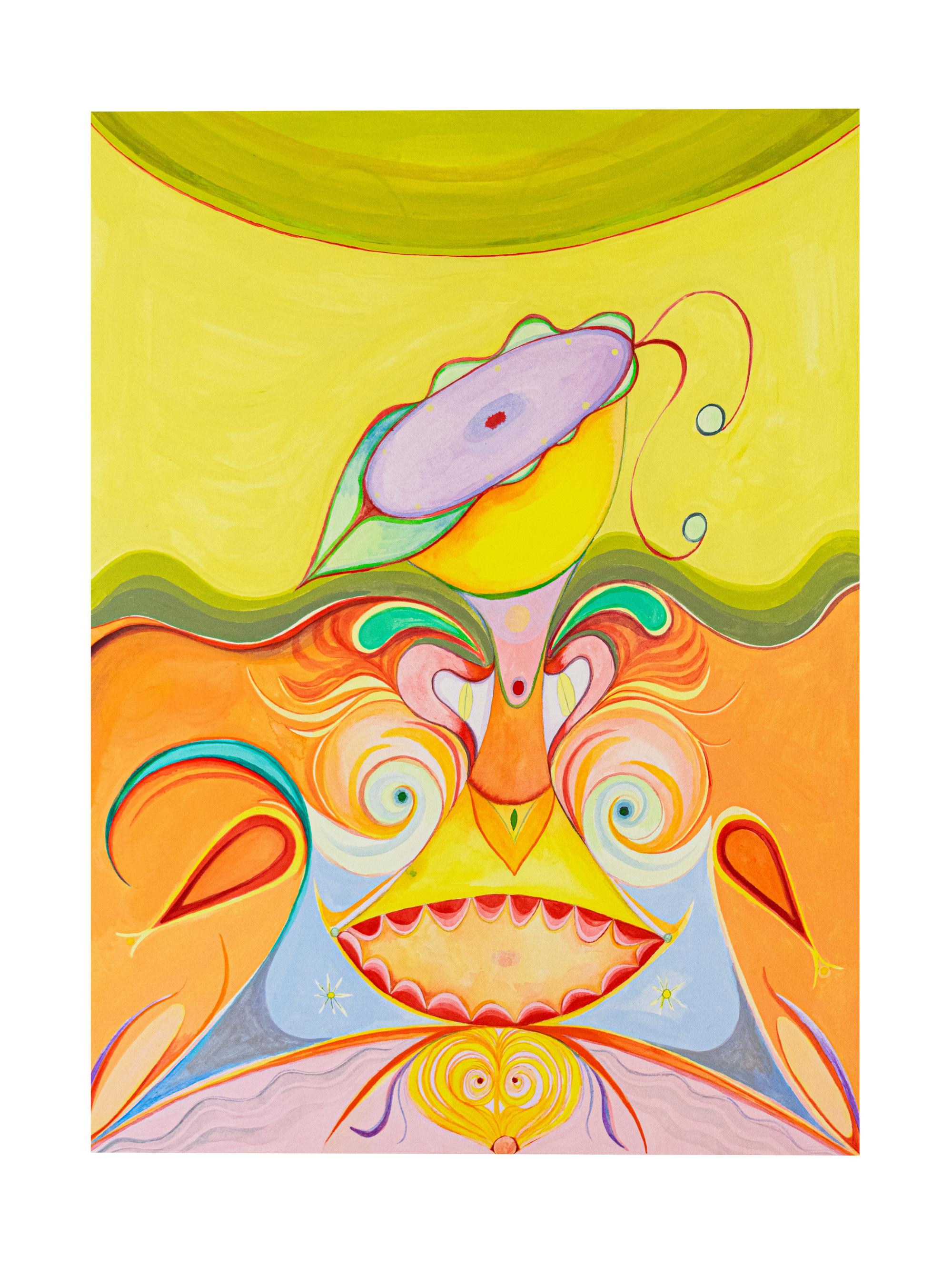 Untitled, Gouache on Paper